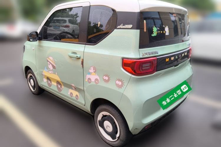 Used Wuling Hongguang MINIEV 2021 Macaron Fashion Edition Lithium-Ion Battery Rear Left 45 Deg