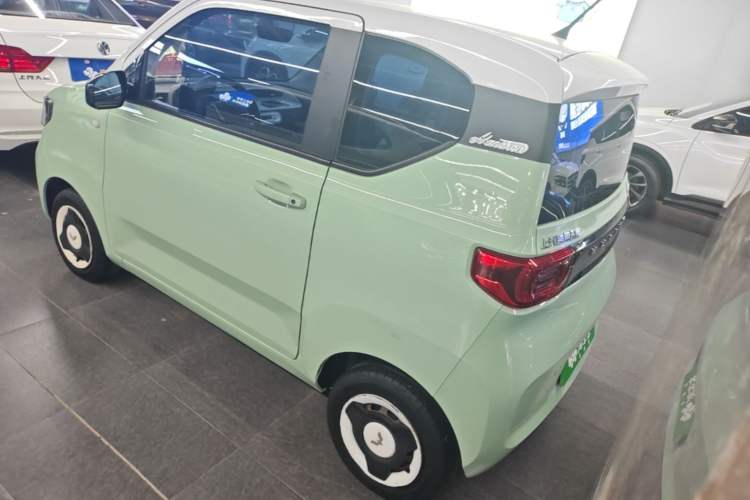 Used Wuling Hongguang MINIEV 2021 Macaron Premium Model – Lithium Iron Phosphate Rear Left 45 Deg