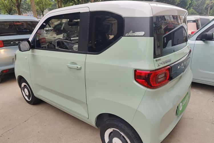 Used Wuling Hongguang MINIEV 2021 Macaron Fashion Model Lithium Iron Phosphate Rear Left 45 Deg