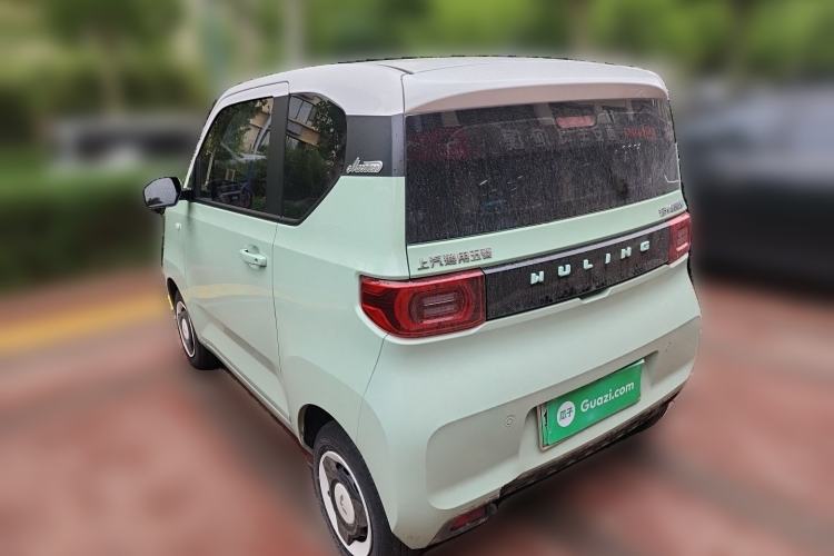 Used Wuling Hongguang MINIEV 2021 Macaron Premium Model – Lithium-NMC Rear Left 45 Deg