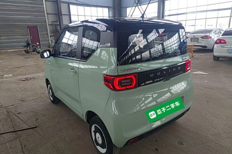 Used Wuling Hongguang MINIEV 2021 Macaron Fashion Edition Lithium-Ion Battery Rear Left 45 Deg