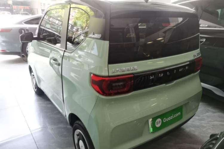 Used Wuling Hongguang MINIEV 2021 Macaron Fashion Edition Lithium-Ion Battery Rear Left 45 Deg