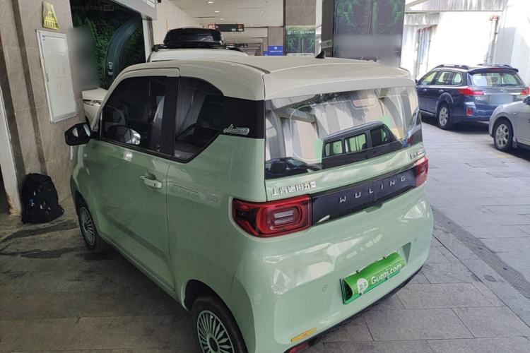 Used Wuling Hongguang MINIEV 2021 Macaron Premium Model – Lithium Iron Phosphate Rear Left 45 Deg