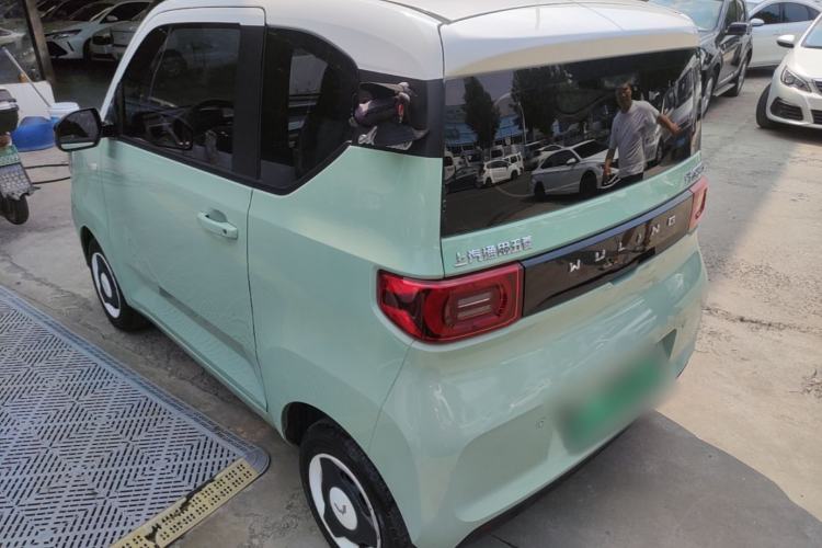 Used Wuling Hongguang MINIEV 2021 Macaron Premium Model – Lithium Iron Phosphate Rear Left 45 Deg