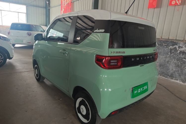 Used Wuling Hongguang MINIEV 2021 Macaron Premium Model – Lithium Iron Phosphate Rear Left 45 Deg