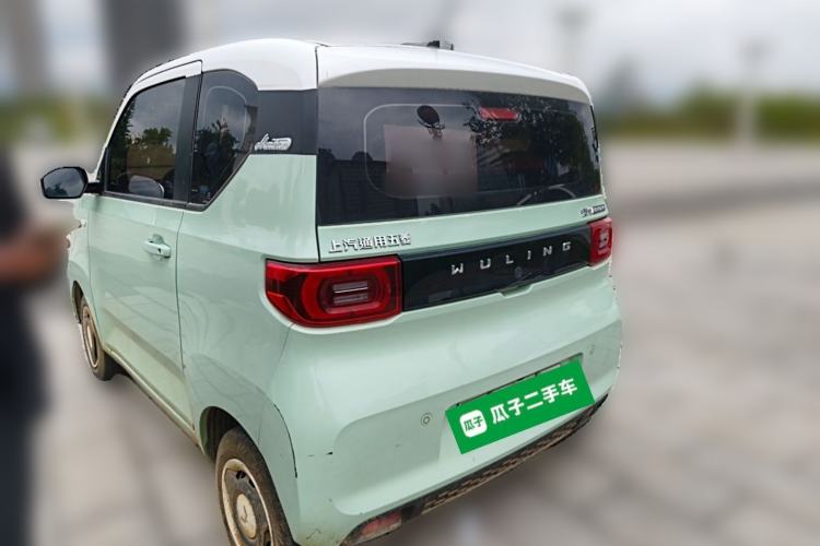 Used Wuling Hongguang MINIEV 2021 Macaron Premium Model – Lithium-NMC Rear Left 45 Deg