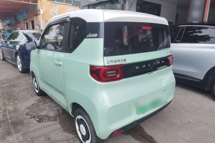 Used Wuling Hongguang MINIEV 2021 Macaron Premium Model – Lithium Iron Phosphate Rear Left 45 Deg
