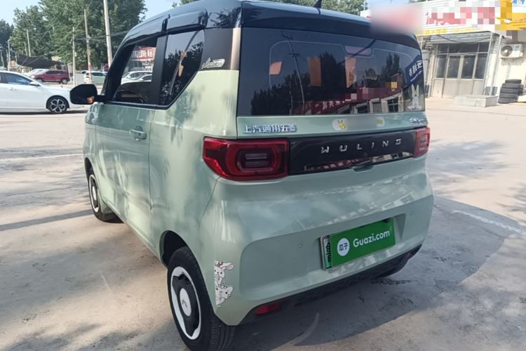 Used Wuling Hongguang MINIEV 2021 Macaron Fashion Edition Lithium-Ion Battery Rear Left 45 Deg