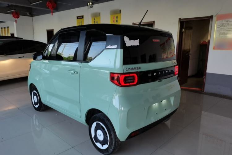 Used Wuling Hongguang MINIEV 2021 Macaron Fashion Edition Lithium-Ion Battery Rear Left 45 Deg