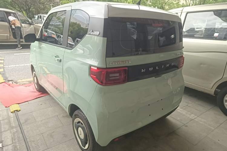 Used Wuling Hongguang MINIEV 2021 Macaron Premium Model – Lithium-NMC Rear Left 45 Deg