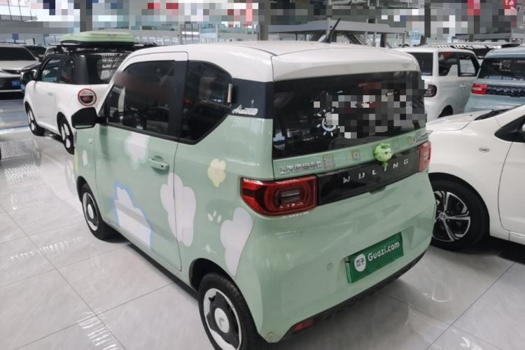 Used Wuling Hongguang MINIEV 2021 Macaron Premium Model – Lithium Iron Phosphate Rear Left 45 Deg