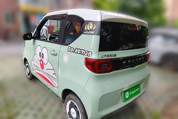 Used Wuling Hongguang MINIEV 2021 Macaron Premium Model – Lithium Iron Phosphate Rear Left 45 Deg