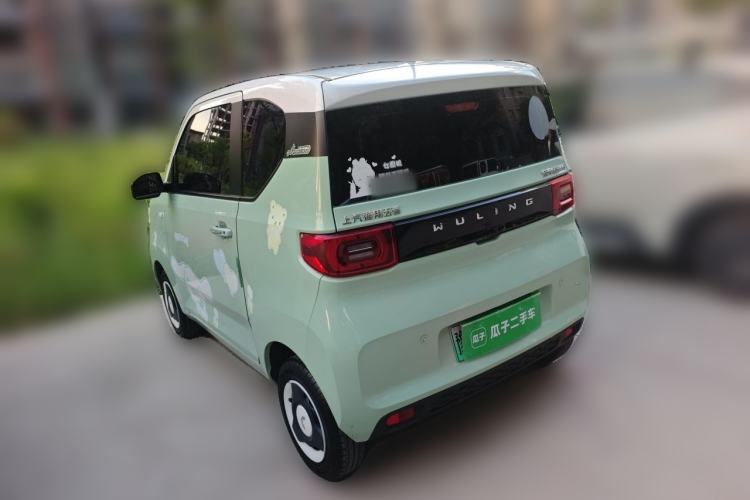 Used Wuling Hongguang MINIEV 2021 Macaron Premium Model – Lithium Iron Phosphate Rear Left 45 Deg