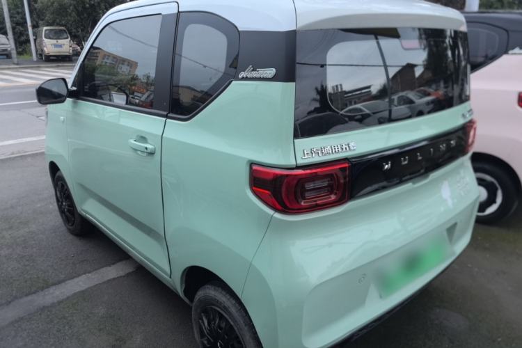 Used Wuling Hongguang MINIEV 2021 Macaron Fashion Model Lithium Iron Phosphate Rear Left 45 Deg