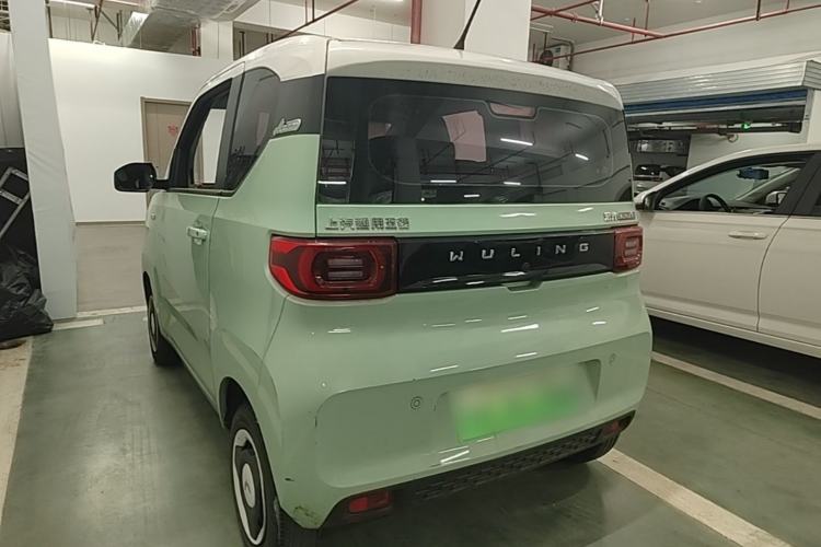 Used Wuling Hongguang MINIEV 2021 Macaron Premium Model – Lithium-NMC Rear Left 45 Deg