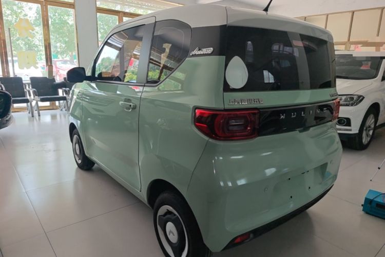 Used Wuling Hongguang MINIEV 2021 Macaron Premium Model – Lithium Iron Phosphate Rear Left 45 Deg