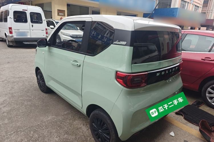 Used Wuling Hongguang MINIEV 2021 Macaron Premium Model – Lithium Iron Phosphate Rear Left 45 Deg