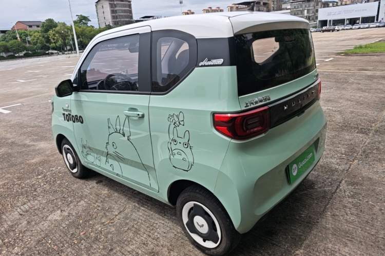 Used Wuling Hongguang MINIEV 2021 Macaron Premium Model – Lithium-NMC Rear Left 45 Deg