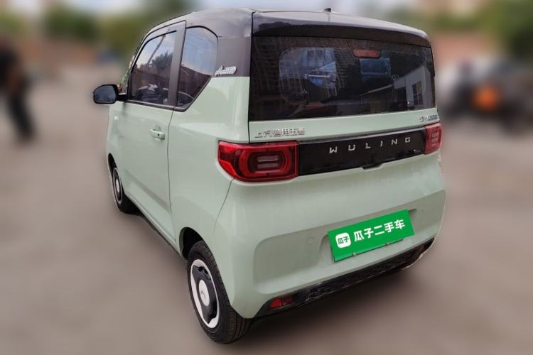 Used Wuling Hongguang MINIEV 2021 Macaron Premium Model – Lithium Iron Phosphate Rear Left 45 Deg