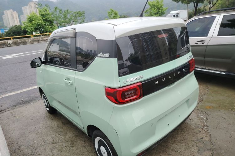 Used Wuling Hongguang MINIEV 2021 Macaron Premium Model – Lithium Iron Phosphate Rear Left 45 Deg