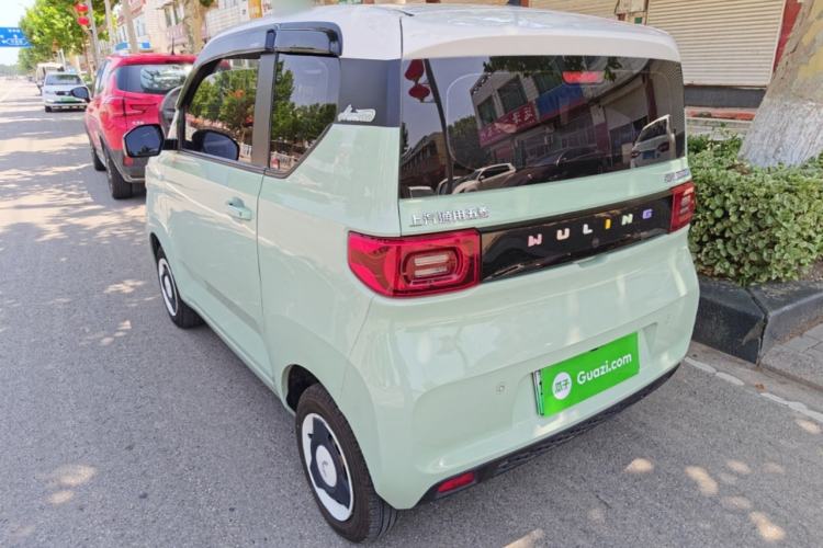 Used Wuling Hongguang MINIEV 2021 Macaron Premium Model – Lithium Iron Phosphate Rear Left 45 Deg