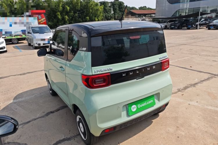 Used Wuling Hongguang MINIEV 2021 Macaron Premium Model – Lithium Iron Phosphate Rear Left 45 Deg