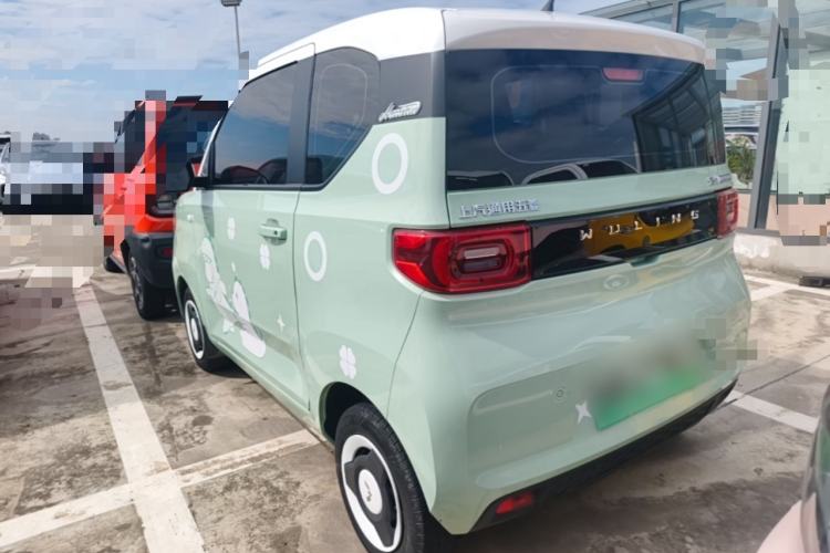 Used Wuling Hongguang MINIEV 2021 Macaron Premium Model – Lithium Iron Phosphate Rear Left 45 Deg