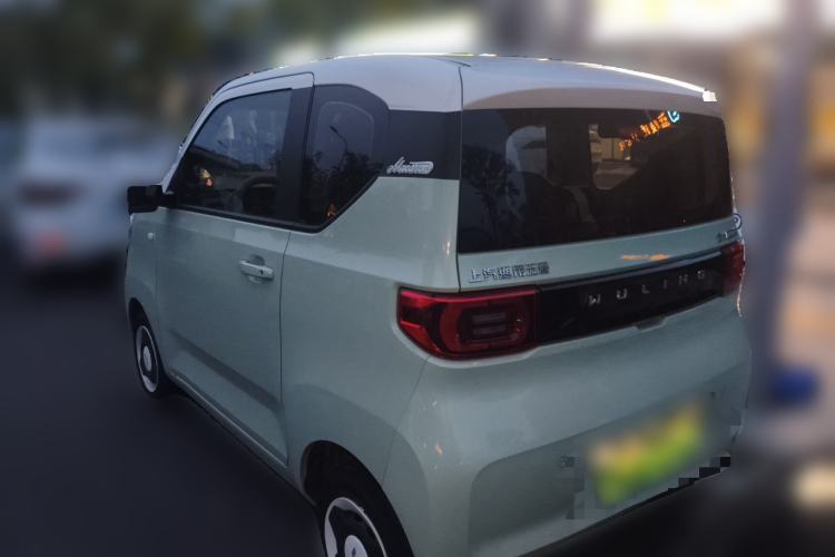 Used Wuling Hongguang MINIEV 2021 Macaron Premium Model – Lithium Iron Phosphate Rear Left 45 Deg
