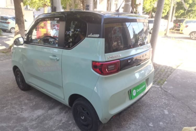 Used Wuling Hongguang MINIEV 2021 Macaron Fashion Edition Lithium-Ion Battery Rear Left 45 Deg