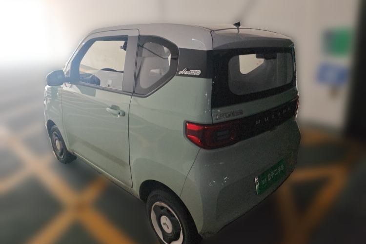 Used Wuling Hongguang MINIEV 2021 Macaron Fashion Model Lithium Iron Phosphate Rear Left 45 Deg