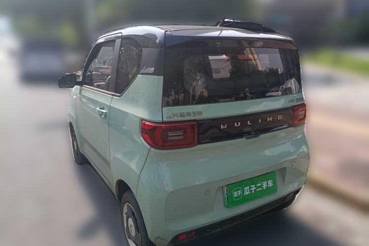 Used Wuling Hongguang MINIEV 2021 Macaron Premium Model – Lithium Iron Phosphate Rear Left 45 Deg