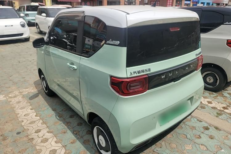 Used Wuling Hongguang MINIEV 2021 Macaron Premium Model – Lithium Iron Phosphate Rear Left 45 Deg