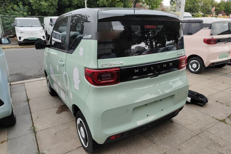 Used Wuling Hongguang MINIEV 2021 Macaron Premium Model – Lithium Iron Phosphate Rear Left 45 Deg
