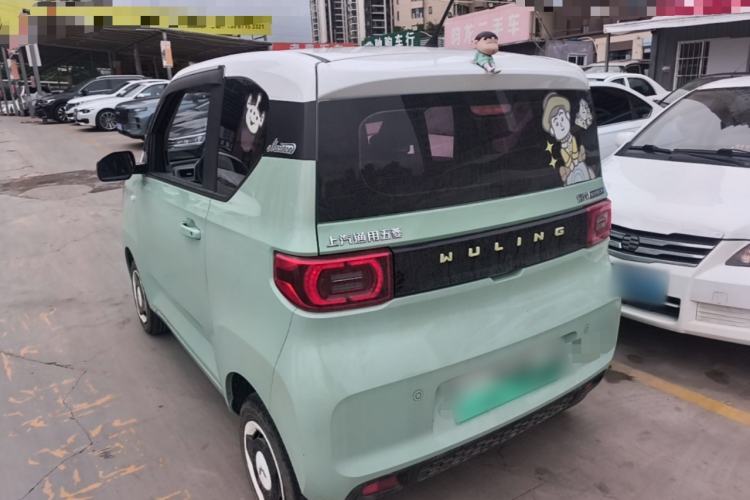 Used Wuling Hongguang MINIEV 2021 Macaron Premium Model – Lithium Iron Phosphate Rear Left 45 Deg
