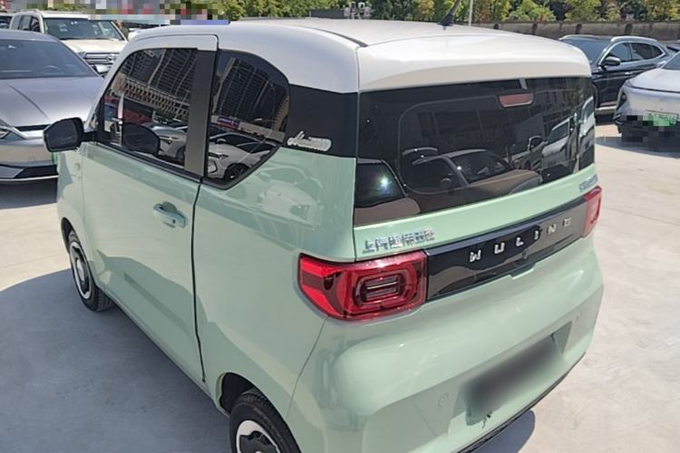 Used Wuling Hongguang MINIEV 2021 Macaron Premium Model – Lithium Iron Phosphate Rear Left 45 Deg