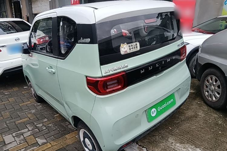 Used Wuling Hongguang MINIEV 2021 Macaron Fashion Model Lithium Iron Phosphate Rear Left 45 Deg
