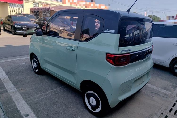 Used Wuling Hongguang MINIEV 2021 Macaron Fashion Model Lithium Iron Phosphate Rear Left 45 Deg