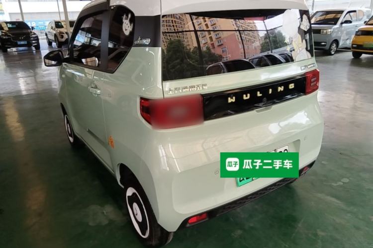 Used Wuling Hongguang MINIEV 2021 Macaron Premium Model – Lithium Iron Phosphate Rear Left 45 Deg