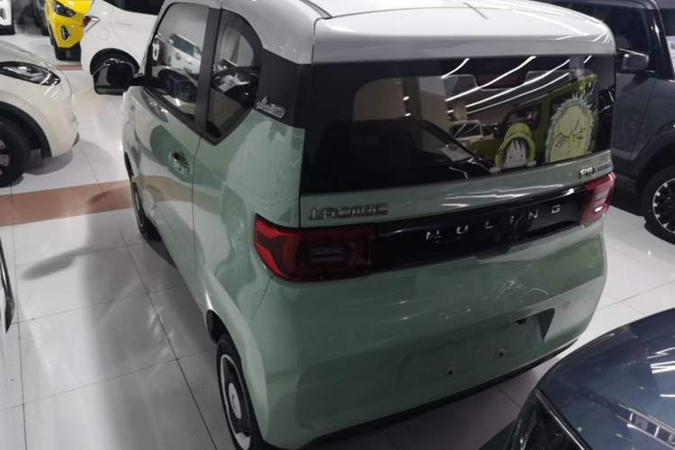 Used Wuling Hongguang MINIEV 2021 Macaron Premium Model – Lithium Iron Phosphate Rear Left 45 Deg
