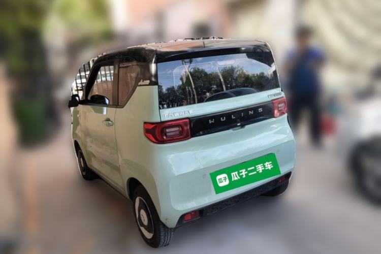 Used Wuling Hongguang MINIEV 2021 Macaron Premium Model – Lithium Iron Phosphate Rear Left 45 Deg