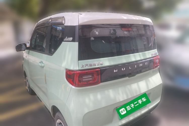 Used Wuling Hongguang MINIEV 2021 Macaron Premium Model – Lithium Iron Phosphate Rear Left 45 Deg