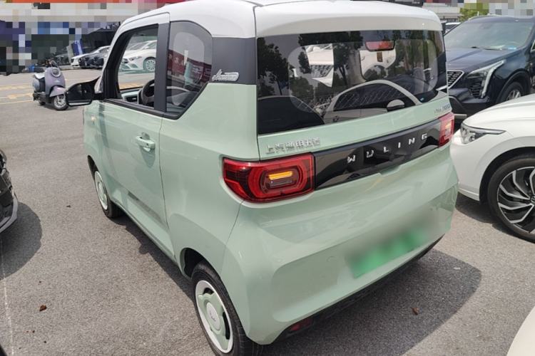 Used Wuling Hongguang MINIEV 2021 Macaron Premium Model – Lithium Iron Phosphate Rear Left 45 Deg