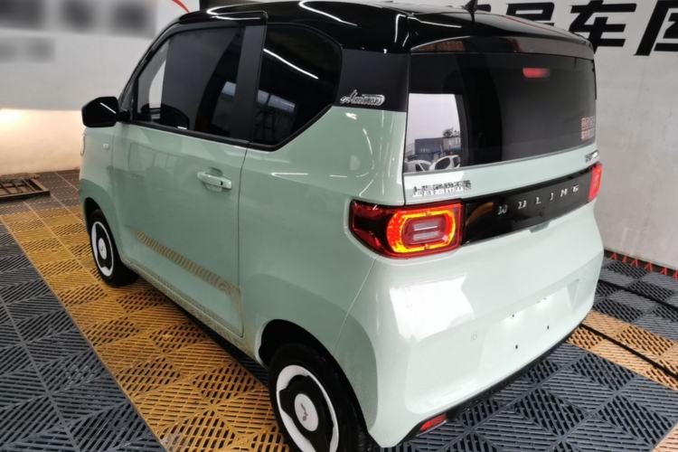 Used Wuling Hongguang MINIEV 2021 Macaron Premium Model – Lithium-NMC Rear Left 45 Deg