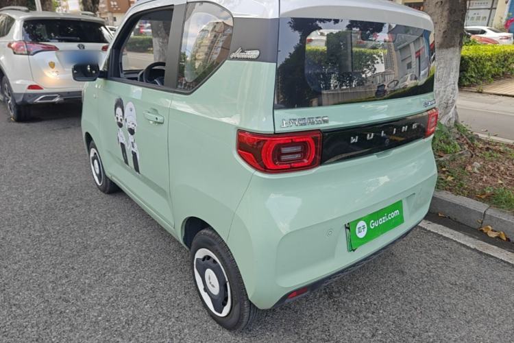 Used Wuling Hongguang MINIEV 2021 Macaron Premium Model – Lithium Iron Phosphate Rear Left 45 Deg
