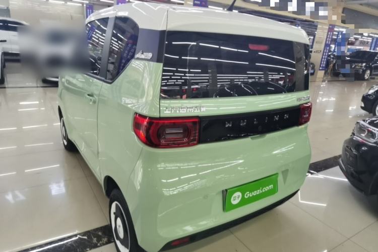 Used Wuling Hongguang MINIEV 2021 Macaron Premium Model – Lithium Iron Phosphate Rear Left 45 Deg