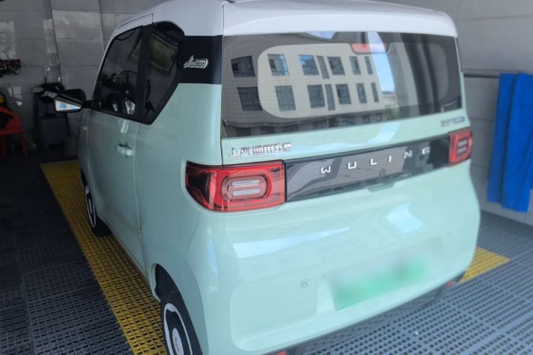 Used Wuling Hongguang MINIEV 2021 Macaron Premium Model – Lithium-NMC Rear Left 45 Deg