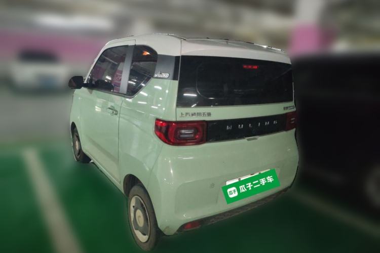 Used Wuling Hongguang MINIEV 2021 Macaron Fashion Model Lithium Iron Phosphate Rear Left 45 Deg