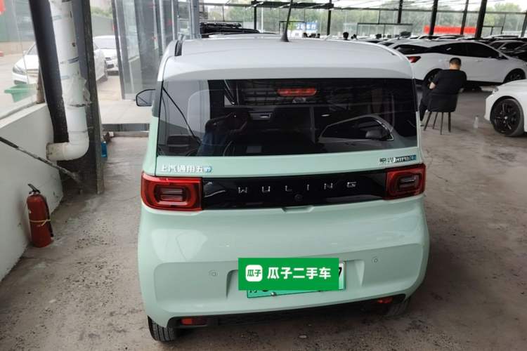 Used Wuling Hongguang MINIEV 2021 Macaron Premium Model – Lithium Iron Phosphate Rear