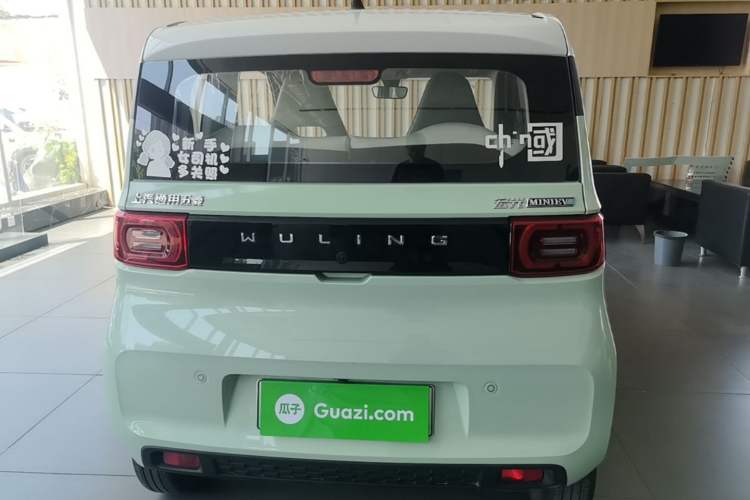 Used Wuling Hongguang MINIEV 2021 Macaron Premium Model – Lithium Iron Phosphate Rear