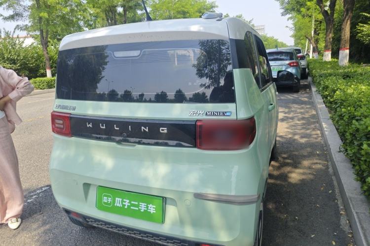 Used Wuling Hongguang MINIEV 2021 Macaron Fashion Model Lithium Iron Phosphate Rear